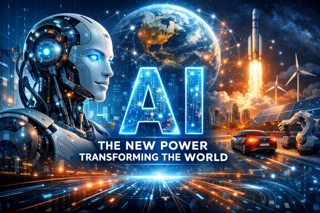 आर्टिफिशियल इंटेलिजेंस (AI) – बदलती दुनिया की नई ताकत