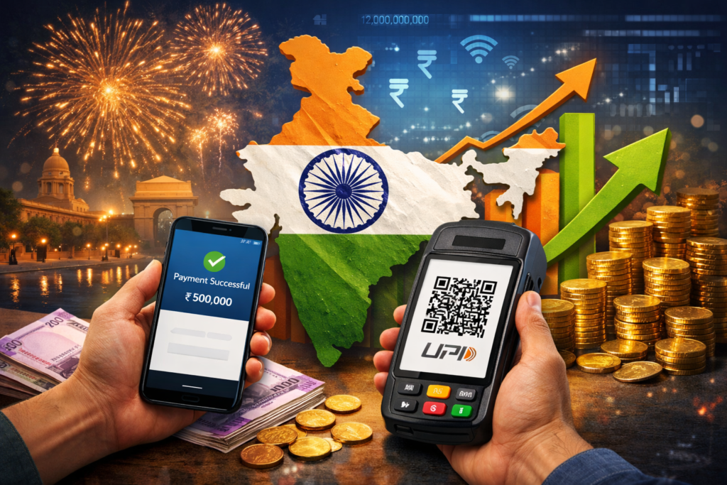 भारत में UPI डिजिटल पेमेंट ने बनाया नया रिकॉर्ड